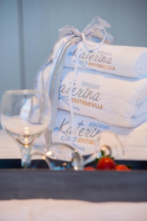 Katerina Boutique Villa Родос Экстерьер фото